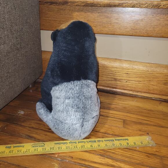 Jaag Black Silverback Gorilla Ape Monkey Plush Realistic Zoo Vintage 16” - Picture 3 of 9